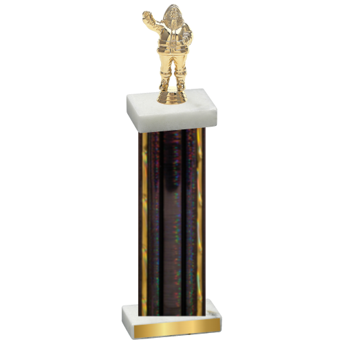 Single Black Glacier Holiday Trophy