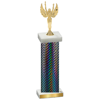 Single Black Carbon Fiber Victory Trophy