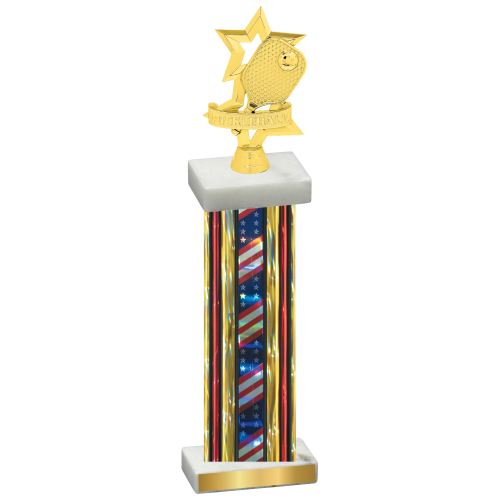 Single Flag USA Pickleball Trophy