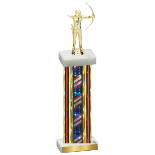 Single Flag USA Archery Trophy