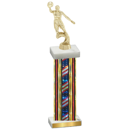 Single Flag USA Basketball Trophy