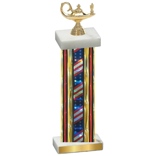 Single Flag USA Academics Trophy