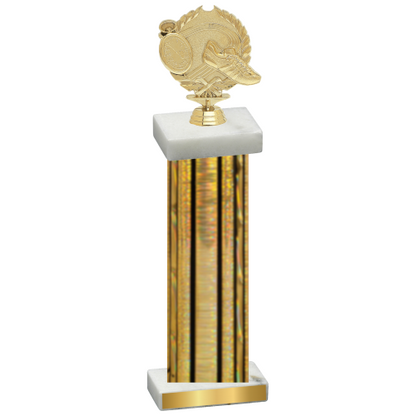 Single Gold Glacier Running Trophy