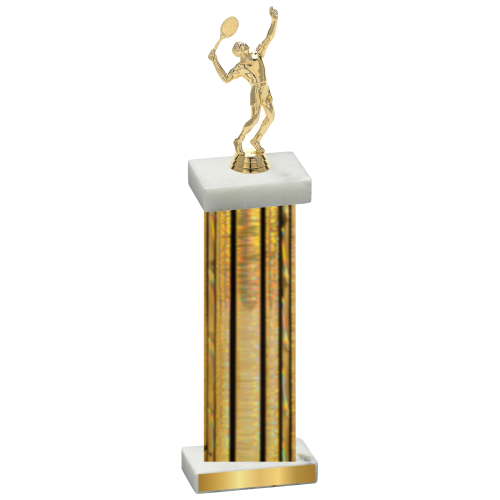 Single Gold Glacier Tennis Trophy