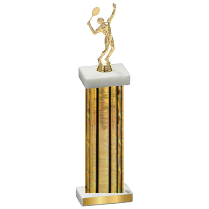 Single Gold Glacier Tennis Trophy