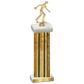 Single Gold Glacier Bowling Trophy