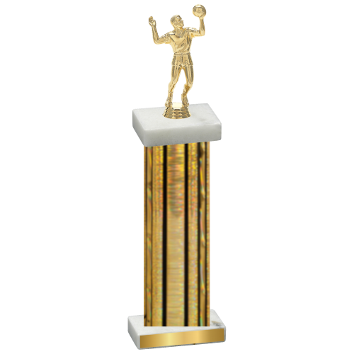 Single Gold Glacier Volleyball Trophy