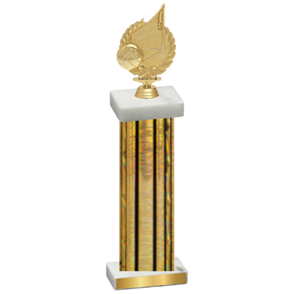 Single Gold Glacier Volleyball Trophy