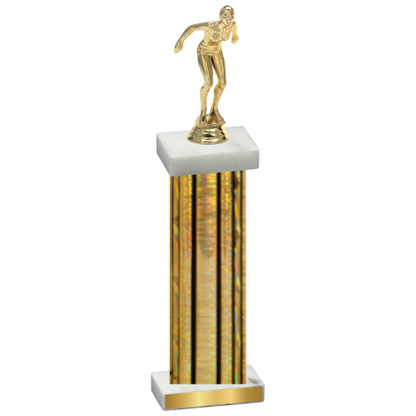 Single Gold Glacier Tennis Trophy