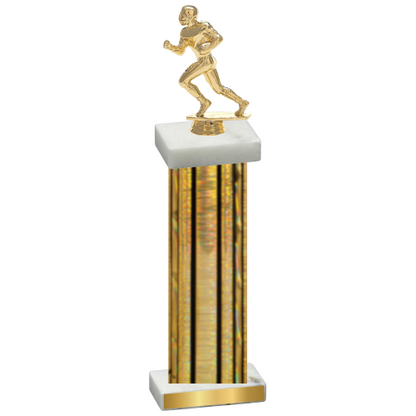 Single Gold Glacier Football Trophy