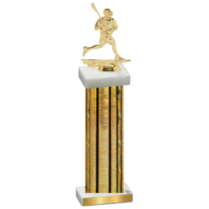 Single Gold Glacier Lacrosse Trophy