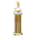 Single Gold Glacier Lacrosse Trophy