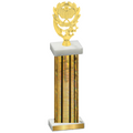 Single Gold Glacier Pickleball Trophy