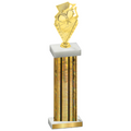 Single Gold Glacier Pickleball Trophy
