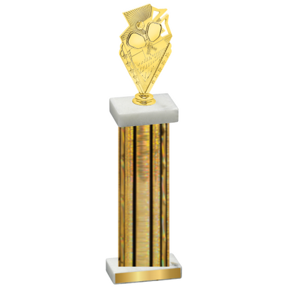 Single Gold Glacier Pickleball Trophy