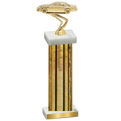 Single Gold Glacier Cars Trophy