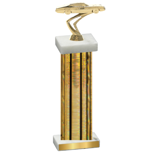 Single Gold Glacier Cars Trophy