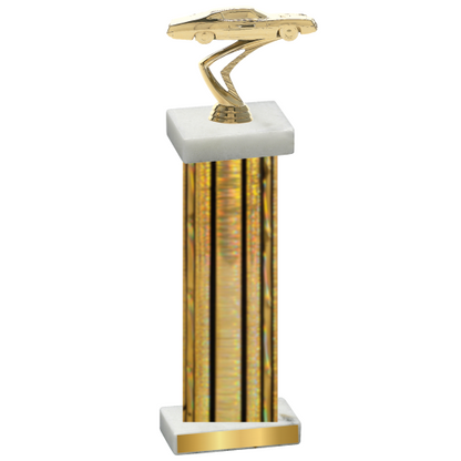 Single Gold Glacier Cars Trophy