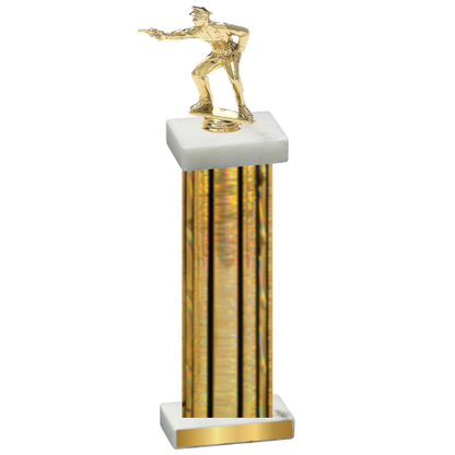 Single Gold Glacier Shooter Trophy