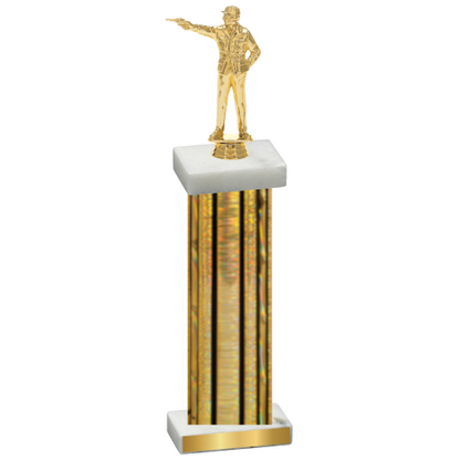 Single Gold Glacier Shooter Trophy