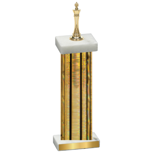 Single Gold Glacier Chess Trophy