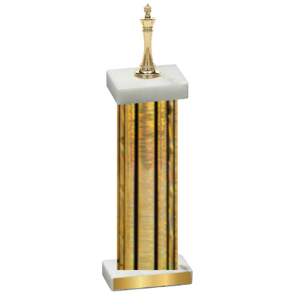 Single Gold Glacier Chess Trophy