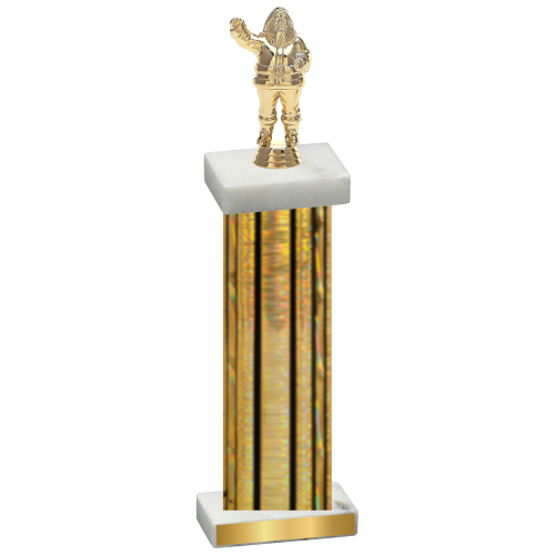 Single Gold Glacier Holiday Trophy