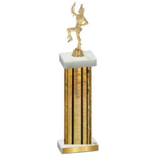 Single Gold Glacier Majorette Trophy