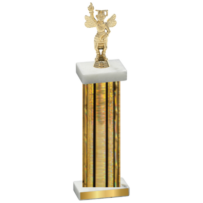 Single Gold Glacier Academics Trophy