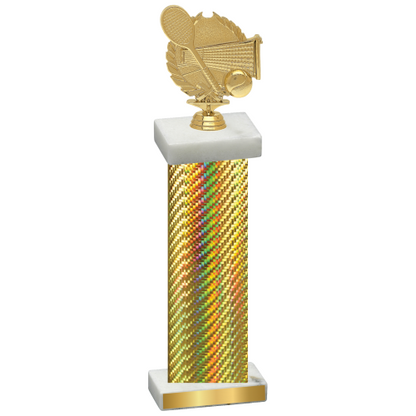 Single Gold Carbon Fiber Tennis Trophy