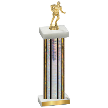 Single Silver Glacier Rugby Trophy