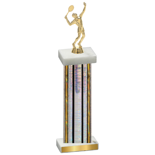 Single Silver Glacier Tennis Trophy