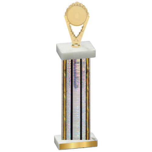 Single Silver Glacier Insert Trophy