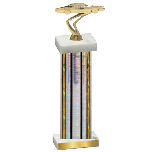 Single Silver Glacier Cars Trophy