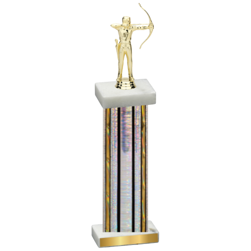 Single Silver Glacier Archery Trophy