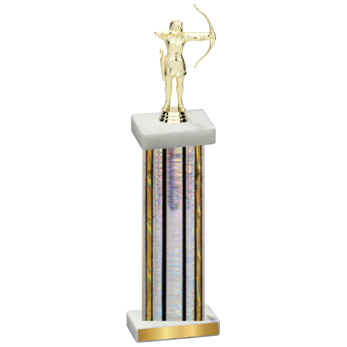 Single Silver Glacier Archery Trophy