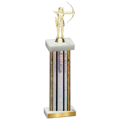 Single Silver Glacier Archery Trophy