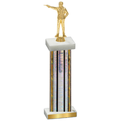 Single Silver Glacier Shooter Trophy