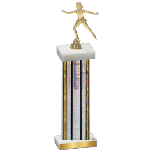 Single Silver Glacier Skater Trophy