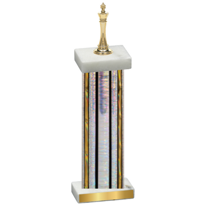 Single Silver Glacier Chess Trophy