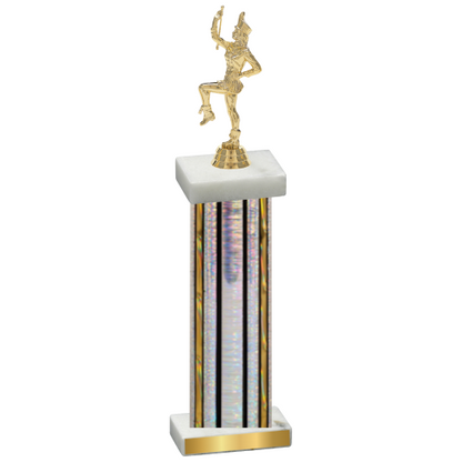 Single Silver Glacier Majorette Trophy