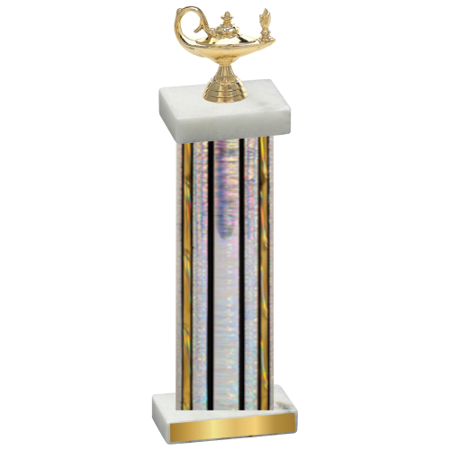 Single Silver Glacier Academics Trophy