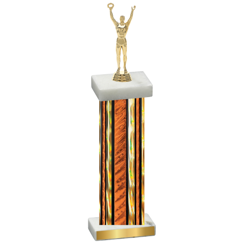 Single Orange Glacier Victory Trophy