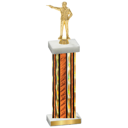 Single Orange Glacier Shooter Trophy