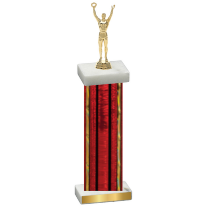 Single Red Glacier Victory Trophy