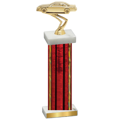 Single Red Glacier Cars Trophy