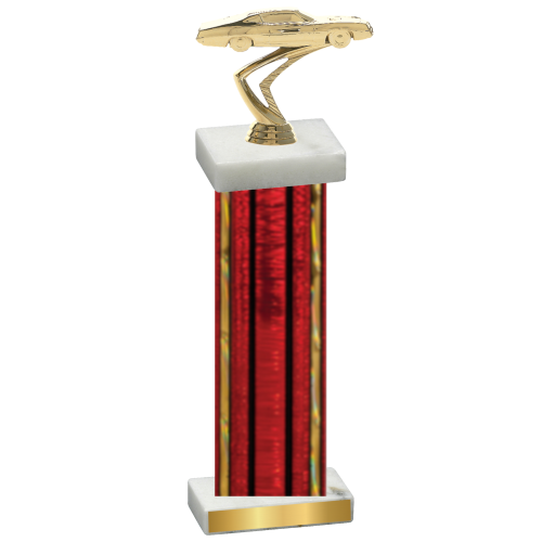 Single Red Glacier Cars Trophy