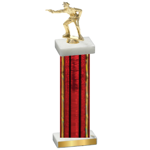 Single Red Glacier Shooter Trophy