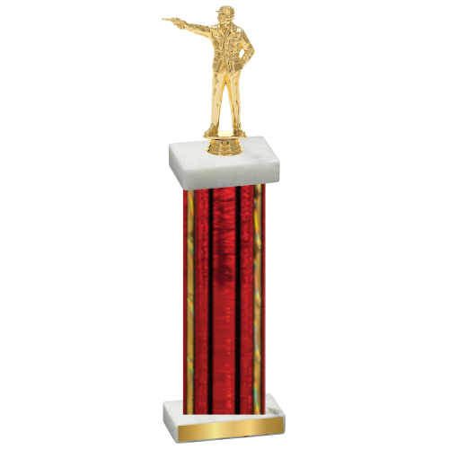 Single Red Glacier Shooter Trophy