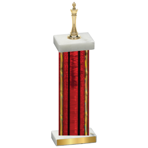 Single Red Glacier Chess Trophy